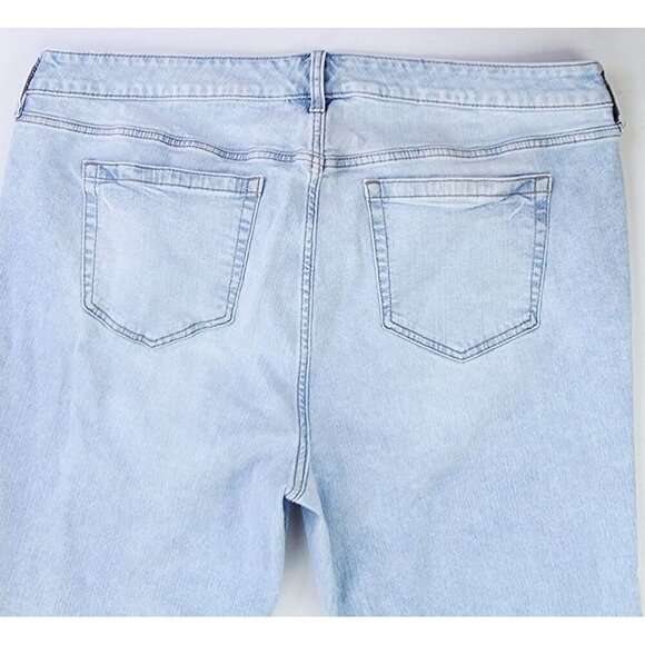 Torrid Size 18R Womens 30" Inseam Perfect Slim Boot Vintage Stretch Blue Jeans - Picture 11 of 12